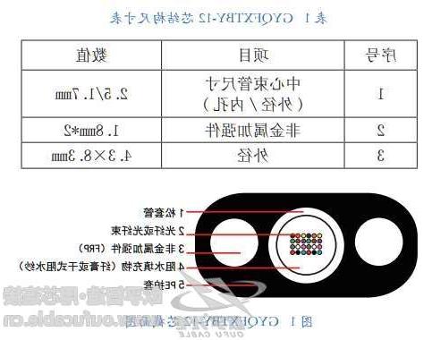 欧孚GYQFXTBY光缆