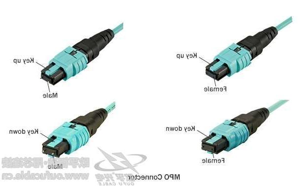 渭南市欧孚光纤光缆厂 MPO光纤跳线的极性分类和芯数设计